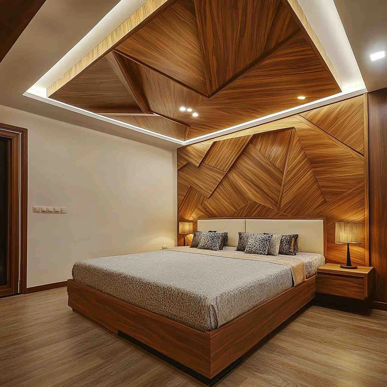 Wooden False Ceiling Work